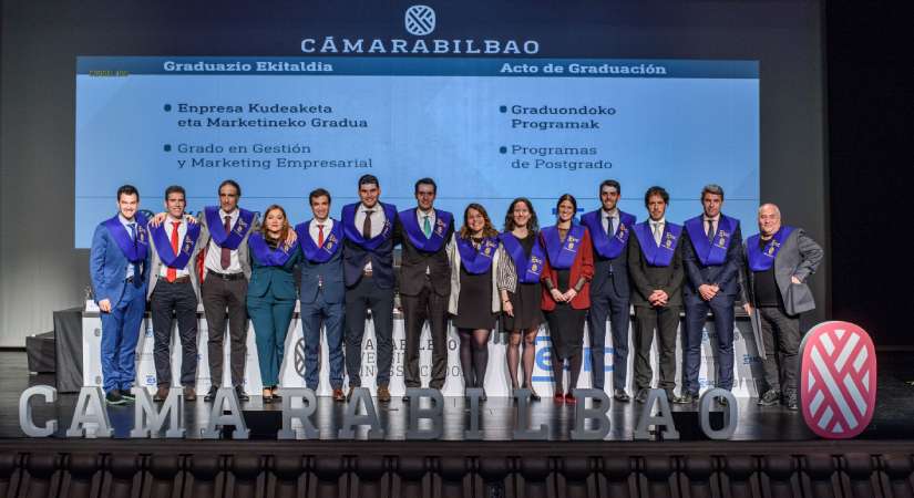 Cámarabilbao y ESIC hacen entrega de los títulos de postgrado a su nueva promoción